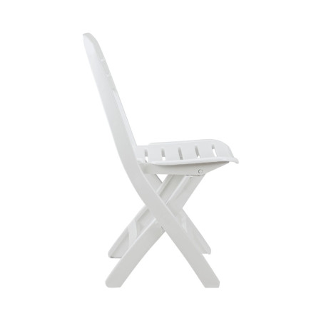 Silla Plegable Bliss Blanca 52x40x82cm 7house Sillas y Sillones de Exterior 3