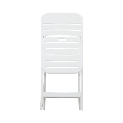 Silla Plegable Bliss Blanca 52x40x82cm 7house Sillas y Sillones de Exterior 4