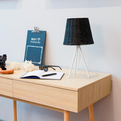 Lámpara de Mesa Yuan 22,5x22,5x37cm O91 Lámparas de Mesa 7