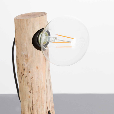 Lámpara de Mesa Natural Ink 8x8x38cm O91 Lámparas de Mesa 2