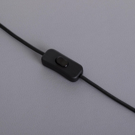 Lámpara de Mesa Shun Negro 18x18x28,5cm O91 Lámparas de Mesa 4