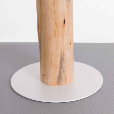 Lámpara de Mesa Natural Pristino 35x35x58cm O91 Lámparas de Mesa 3