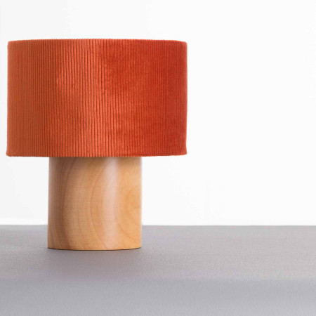 Lámpara de Mesa Natural Eco Red 18x18x22cm O91 Lámparas de Mesa 4