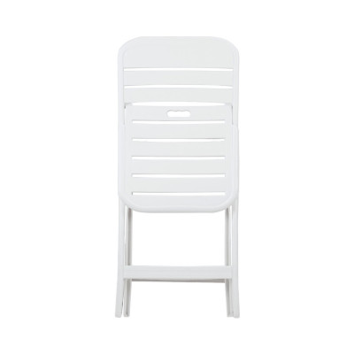 Pack 4 Sillas Plegables Bliss Blancas 52x40x82cm O91 Sillas y Sillones de Exterior 4