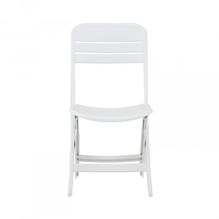 Pack 2 Sillas Plegables Bliss Blancas 52x40x82cm Thinia Home Sillas y Sillones de Exterior 2