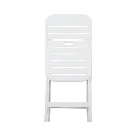 Pack 2 Sillas Plegables Bliss Blancas 52x40x82cm Thinia Home Sillas y Sillones de Exterior 4