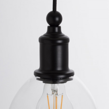 Lámpara de Techo Cristal Elk Transparente 16x16x33cm O91 Lámparas de Techo 4