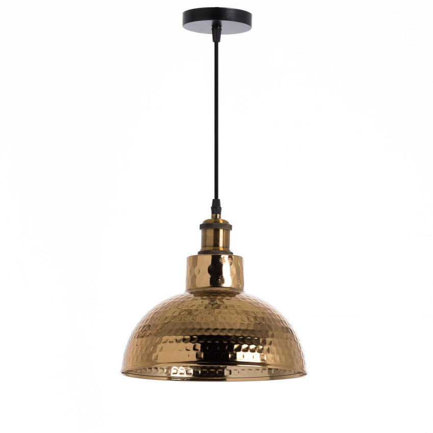 Lámpara de Techo Kutno Dorado 26x26x16cm O91 Lámparas de Techo 1