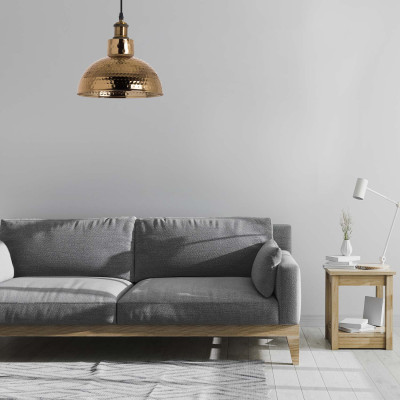 Lámpara de Techo Kutno Dorado 26x26x16cm O91 Lámparas de Techo 7