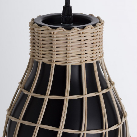 Lámpara de Techo Kumiko 18x18x18,5cm O91 Lámparas de Techo 4