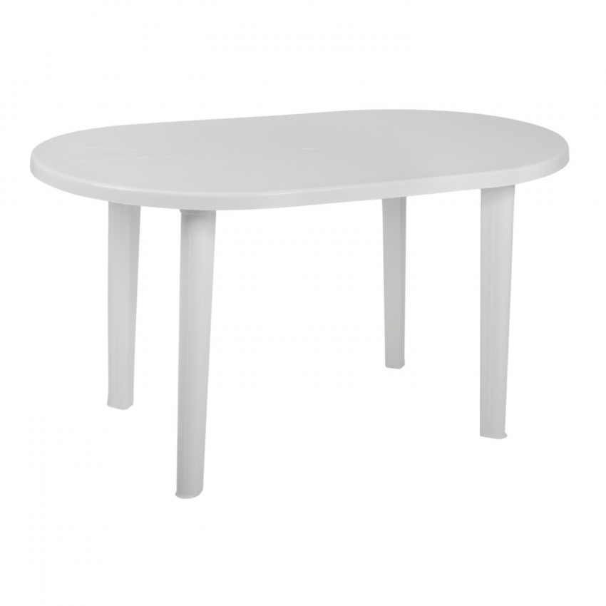 Mesa de Resina Oval Breeze 137x72cm Thinia Home Mesas de Jardín 1
