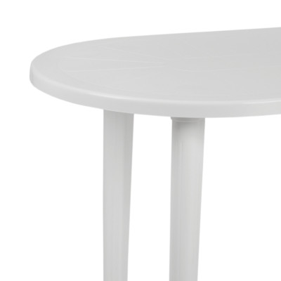 Mesa de Resina Oval Breeze 137x72cm Thinia Home Mesas de Jardín 2