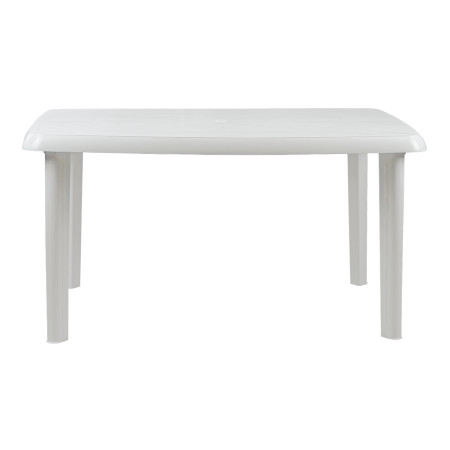 Mesa de Resina Oval/Rectangular Vistara Blanco 140x85x72cm O91 Mesas de Jardín 2