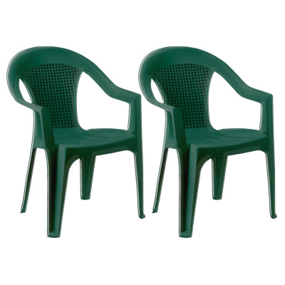 Pack 2 Sillas con Reposabrazos Stack 56x75x79cm 7house Sillas y Sillones de Exterior 5