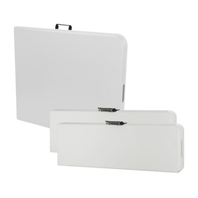 Conjunto Plegable Mesa con 2 Bancos de 180cm Catering Thinia Home Conjuntos de Jardín 4