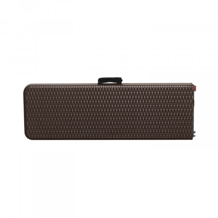 Pack 2 Bancos Plegables Catering Efecto Ratán 180x28x43cm 7house Bancos y Sofás de Exterior 3