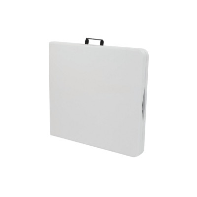 Pack 2 Mesas Plegables Rectangulares para Catering Blanco 150x74cm Thinia Home Mesas de Jardín 6