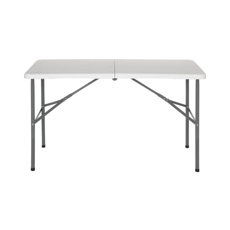 Mesa Plegable para Camping Blanco 122x74cm Thinia Home Mesas de Jardín 2