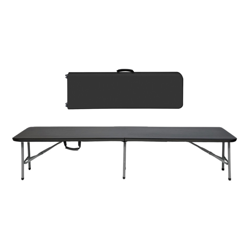 THINIA HOME Scaffali In Resina Nera - Confezione Da 2, 3 Ripiani, 61x31x91 Cm, Carico Max 75 Kg Cad., Senza Viti, Per Interni/esterni