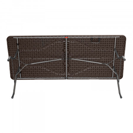 Mesa Plegable Portátil Resina 180cm Marrón Efecto Madera O91 Mesas Plegables 4 Mesa Plegable Portátil Resina 180cm Marrón Efecto Madera O91 Mesas Plegables 4