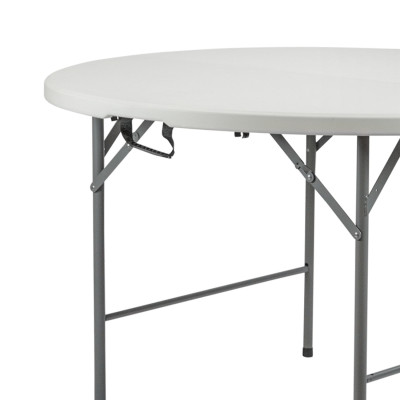 Mesa Plegable Redonda para Catering Efecto Granito 120x74cm Thinia Home Mesas de Jardín 2