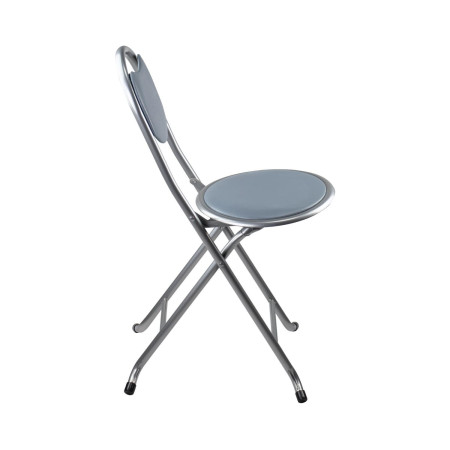 Pack 10 Taburetes Plegables con Respaldo 32x36x73.5cm 7house Taburetes 8