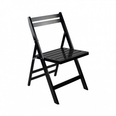 Silla Plegable de Madera de Bambú Biano 46x44x78cm O91 Sillas Plegables 7