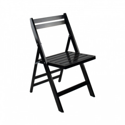 Silla Plegable de Madera de Bambú Biano 46x44x78cm O91 Sillas Plegables 7