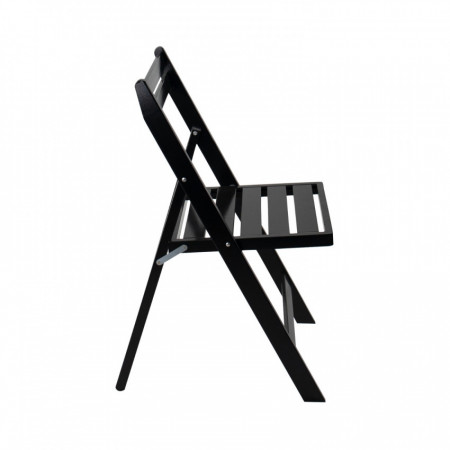 Silla Plegable de Madera de Bambú Biano 46x44x78cm O91 Sillas Plegables 8