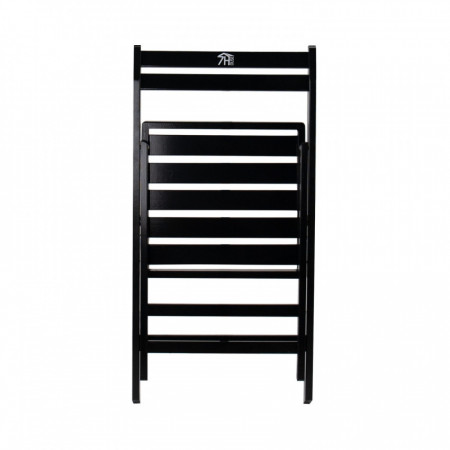 Silla Plegable de Madera de Bambú Biano 46x44x78cm O91 Sillas Plegables 10