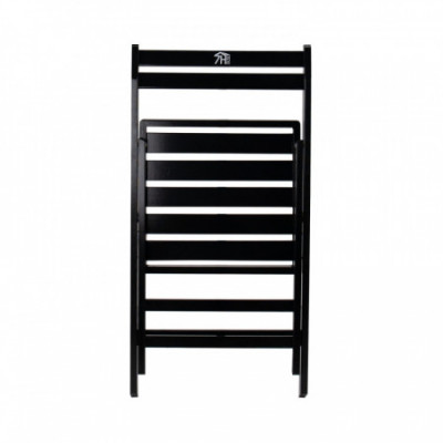 Silla Plegable de Madera de Bambú Biano 46x44x78cm O91 Sillas Plegables 10