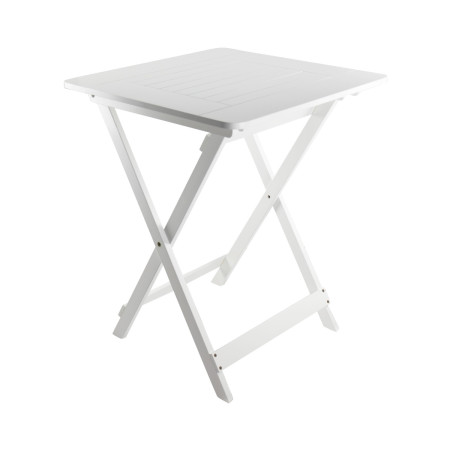 Mesa Plegable de Bambú Barnizada Biano 60x60x75cm 7house Mesas de Jardín 1
