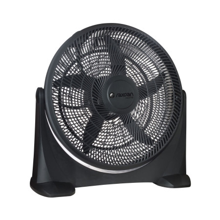 Ventilador de Suelo 20" 50cm 80W 3 Velocidades Box Industrial Negro Raydan Home Ventiladores de Suelo 1