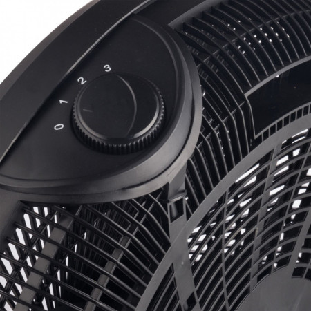 Ventilador de Suelo 20" 50cm 80W 3 Velocidades Box Industrial Negro Raydan Home Ventiladores de Sobremesa 4