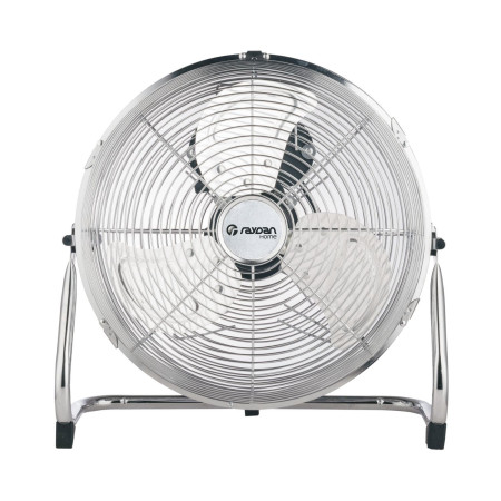 Ventilador de Suelo 16" 40cm 100W 3 Velocidades Circulador Plateado Raydan Home Ventiladores de Suelo 1