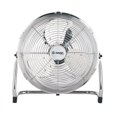 Ventilador de Suelo 16" 40cm 100W 3 Velocidades Circulador Plateado Raydan Home Ventiladores de Suelo 1