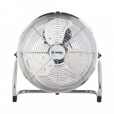 Ventilador de Suelo 16" 40cm 100W 3 Velocidades Circulador Plateado O91 Ventiladores de Sobremesa 1