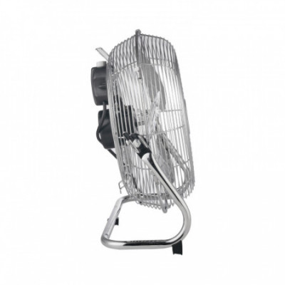 Ventilador de Suelo 16" 40cm 100W 3 Velocidades Circulador Plateado O91 Ventiladores de Sobremesa 3