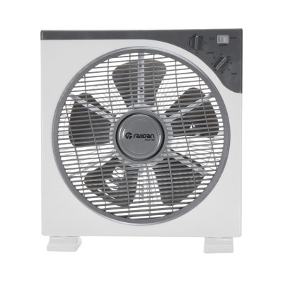 Ventilador de Suelo 12" 30cm 50W 3 Velocidades Box Blanco/Gris Thinia Home Ventiladores de Suelo 1