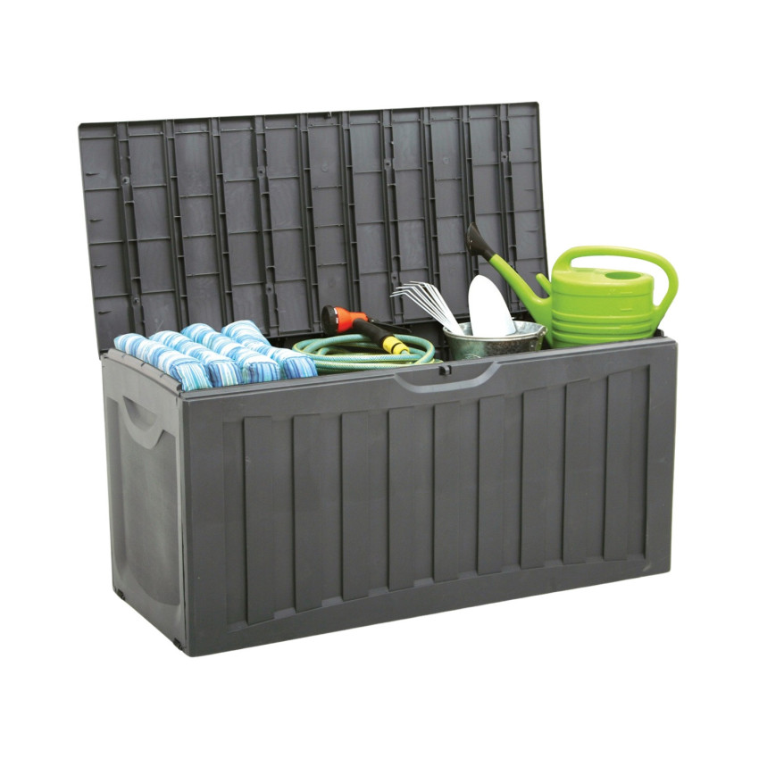 Arcón para Exterior 340 Litros de Resina 118x53x57cm 7house Baúles y Arcones de Exterior 1