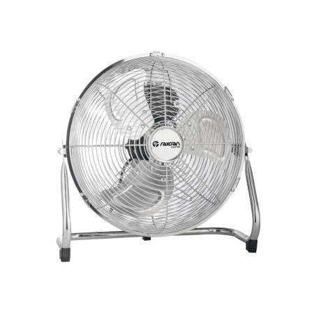 Ventilador de Suelo 12" 32cm 50W 3 Velocidades Circulador Plateado Raydan Home Ventiladores de Suelo 2