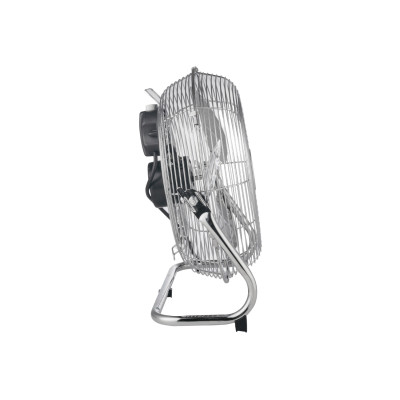 Ventilador de Suelo 12" 32cm 50W 3 Velocidades Circulador Plateado Raydan Home Ventiladores de Suelo 3