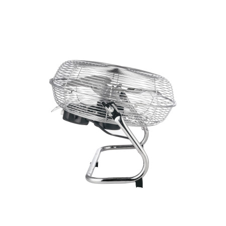 Ventilador de Suelo 12" 32cm 50W 3 Velocidades Circulador Plateado Raydan Home Ventiladores de Suelo 4