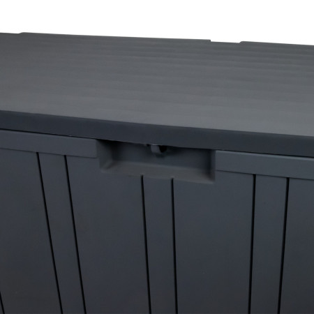 Arcón para Exterior 270 Litros de Resina 117x45,5x57cm Thinia Home Baúles y Arcones de Exterior 4