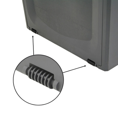 Coffre d'extérieur en résine de 340 litres, 118 x 53 x 57 cm Thinia Home