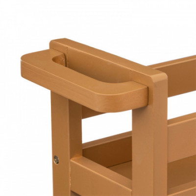 Carrito con Ruedas en MDF Canoply 70x40x15cm 7house Mesas de Comedor 2