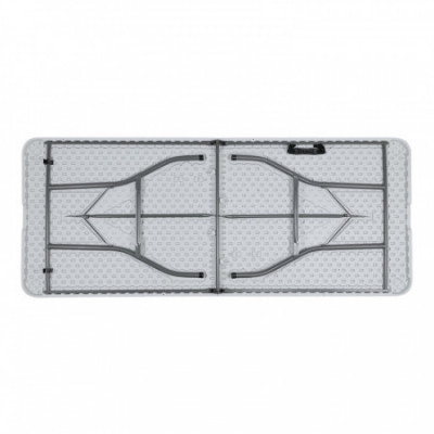 MegaPack 10 Mesas Plegables Portátiles Resina 180cm 7house Mesas Plegables 4