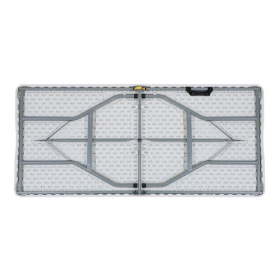 MegaPack: 10 rechteckige Klapptische für das Catering, weiß, 150 x 74 cm Thinia Home