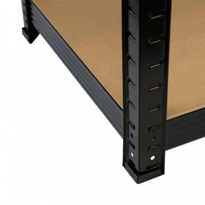 Pack 2 Estanterías Modulares Metálicas con 5 Baldas 875kg 90x40x180cm O91 Estanterías 11