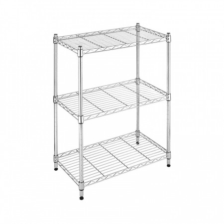 Estantería Metálica con 3 Baldas Ajustables 76.2x58.9x34cm 240Kg 7house Estanterías 1 Estantería Metálica con 3 Baldas Ajustables 76.2x58.9x34cm 240Kg 7house Estanterías 1